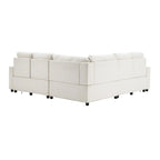 Divano Reclinabile Elettrico da 226 cm – Rivestimento Grigio o Beige, Divano Reclinabile per Salotto