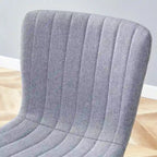 Set di 4 sedie da pranzo classiche, sedia laterale senza braccioli da cucina, sedia decorativa per interni con gambe in metallo per sala da pranzo