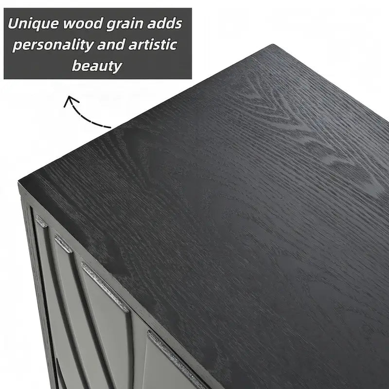 Credenza moderna con ante a pressione