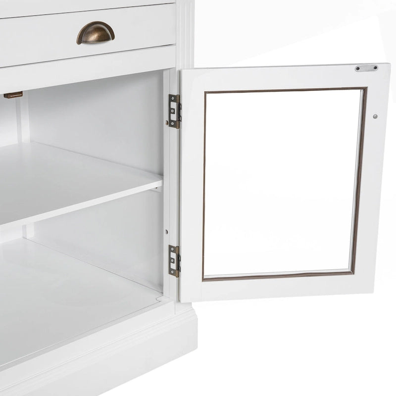 Libreria Alta Versatile con Illuminazione a LED e Diverse Opzioni di Archiviazione per la Casa
