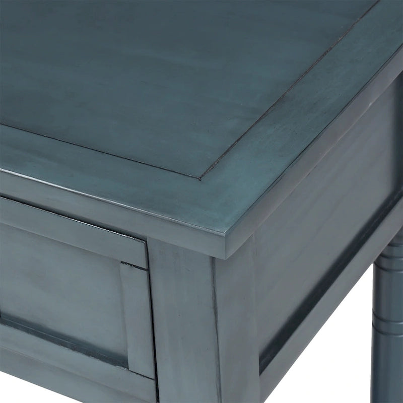 Console moderna con due cassetti e ripiano inferiore