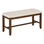 Set Tavolo da Pranzo 6 Pezzi – Ciliegio Naturale, Grigio o Espresso, Tavolo da Cucina in Legno
