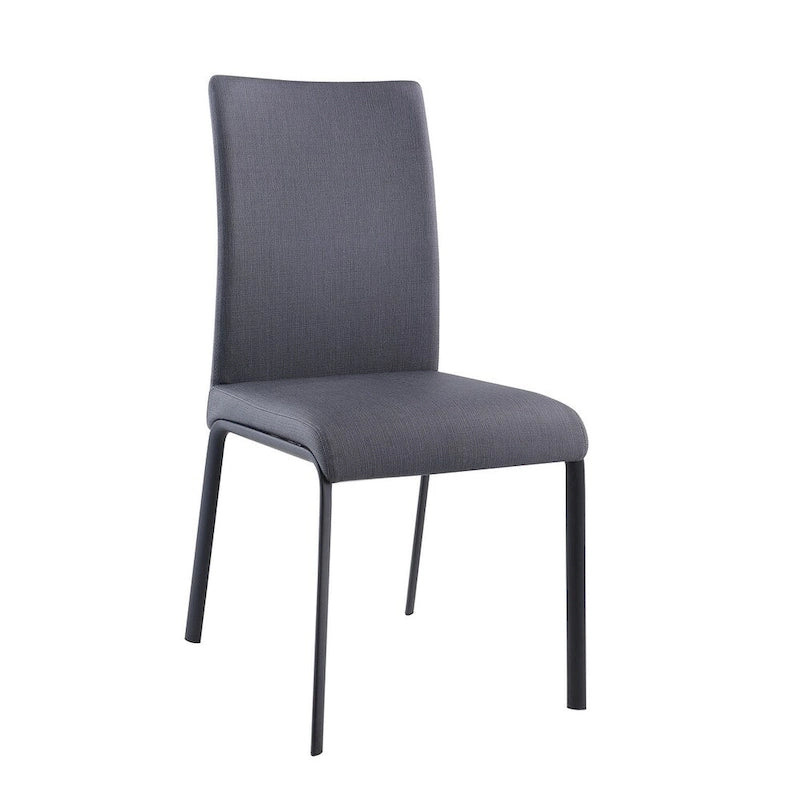 Set da pranzo allungabile 5 pezzi – Tavolo in vetro temperato, sedie imbottite, 160–240 cm
