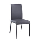 Set da pranzo allungabile 5 pezzi – Tavolo in vetro temperato, sedie imbottite, 160–240 cm