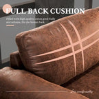 Divano Sezionale Chaise Reversibile Mid-Century in Pelle Scamosciata con Gambe in Metallo, Divano a L da Soggiorno