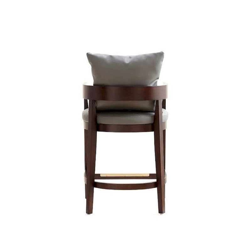 Sgabello da bar in noce Mid Century Modern, altezza bancone