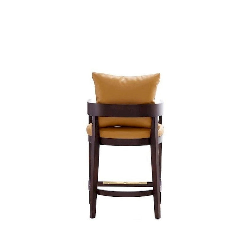 Sgabello da bar in noce Mid Century Modern, altezza bancone