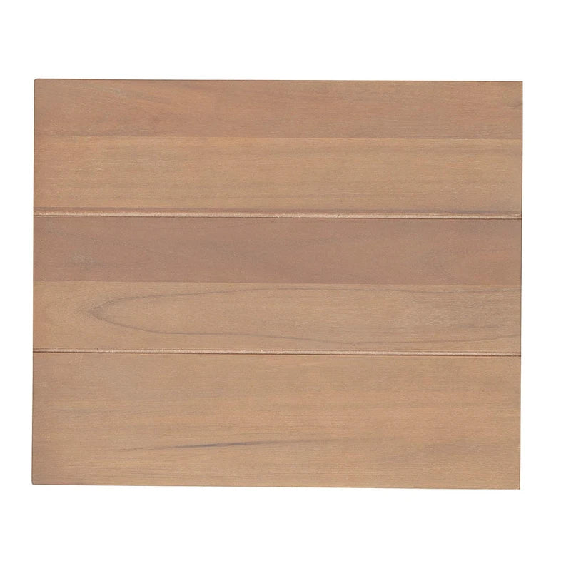 Tavolino vassoio pieghevole in legno di acacia con finitura Driftwood