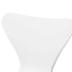 Set di 4 sedie da pranzo Jaden moderne e contemporanee in plastica/metallo