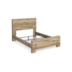 Letto a pannelli marrone chiaro – Struttura in legno massello, singolo/matrimoniale alla francese/matrimoniale/king size, mobili per camera da letto