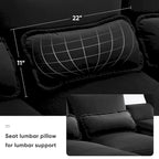[VIDEO provided][New]Divano a U moderno 123*55 con consolle, portabicchieri e porte USB, divano imbottito a 6 posti simmetrico per interni