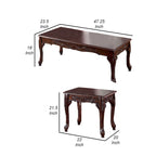 SET 3 TAVOLI CHESHIRE TRADITIONAL, Finitura Ciliegio