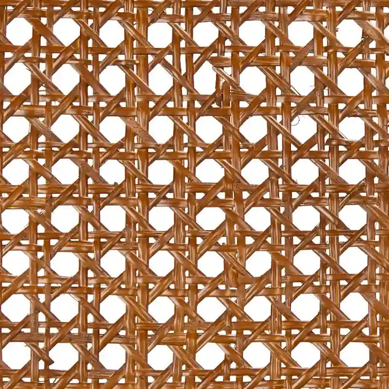Sedie da Pranzo in Rattan Naturale con Cuscino – Set da 2, Struttura in Legno Nero, Stile Costiero