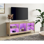 Mobile TV classico da 70 pollici, tavolo console per TV da 75 pollici con LED