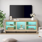 Mobile TV classico da 70 pollici, tavolo console per TV da 75 pollici con LED