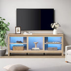 Mobile TV classico da 70 pollici, tavolo console per TV da 75 pollici con LED