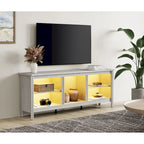 Mobile TV classico da 70 pollici, tavolo console per TV da 75 pollici con LED