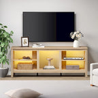 Mobile TV classico da 70 pollici, tavolo console per TV da 75 pollici con LED