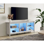 Mobile TV classico da 70 pollici, tavolo console per TV da 75 pollici con LED