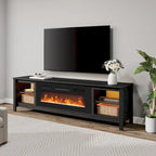 Mobile TV classico da 70 pollici, tavolo console per TV da 75 pollici con LED