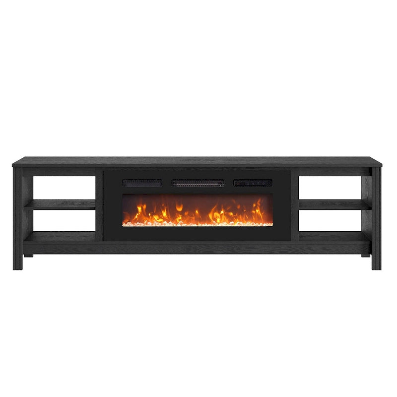 Mobile TV classico da 70 pollici, tavolo console per TV da 75 pollici con LED
