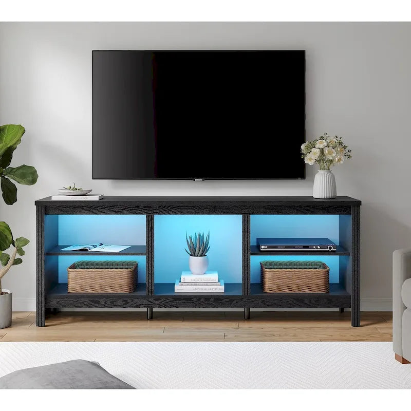Mobile TV classico da 70 pollici, tavolo console per TV da 75 pollici con LED