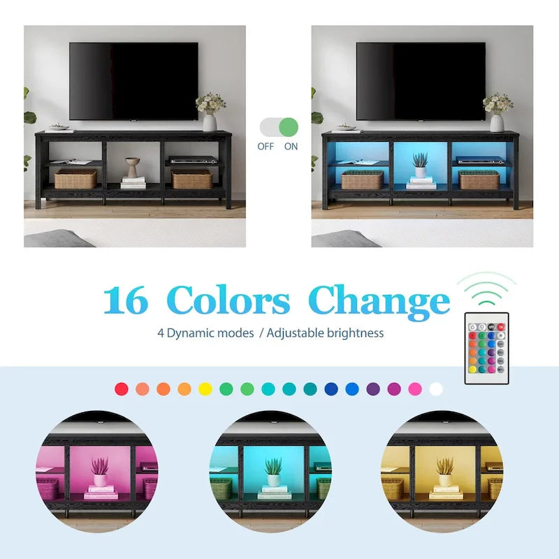 Mobile TV classico da 70 pollici, tavolo console per TV da 75 pollici con LED