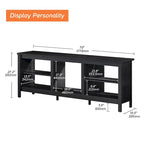 Mobile TV classico da 70 pollici, tavolo console per TV da 75 pollici con LED