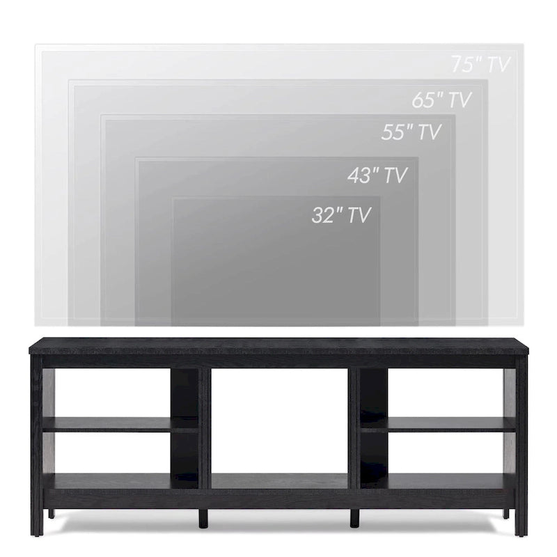 Mobile TV classico da 70 pollici, tavolo console per TV da 75 pollici con LED