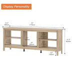 Mobile TV classico da 70 pollici, tavolo console per TV da 75 pollici con LED