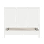 Letto a pannelli Queen Size – Legno massello e impiallacciatura, testiera Shaker a 3 pannelli, 360 kg