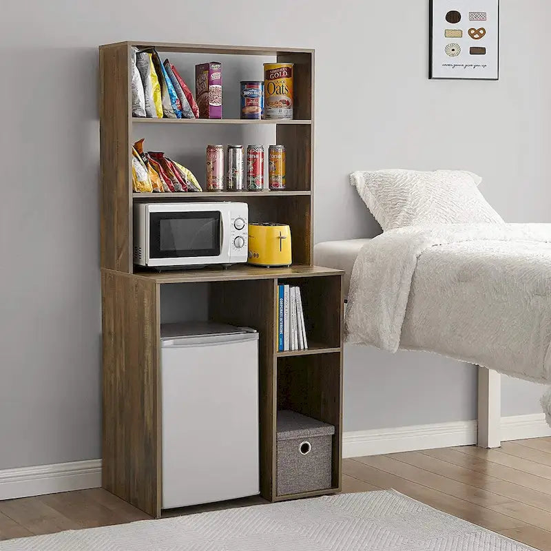 Mini Frigorifero per dormitorio con ripiano superiore – 4 colori, autoportante