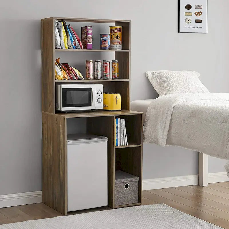 Mini Frigorifero per dormitorio con ripiano superiore – 4 colori, autoportante