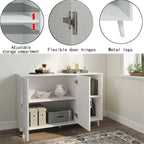 Madia da Cucina con 2 Ante e 2 Ripiani - 15P x 41,7L x 32,6A