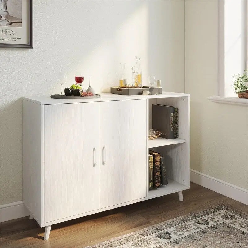 Madia da Cucina con 2 Ante e 2 Ripiani - 15P x 41,7L x 32,6A