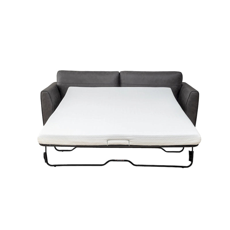 Divano letto moderno in similpelle