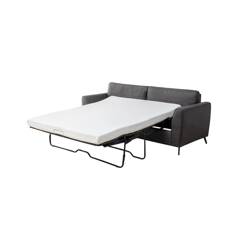 Divano letto moderno in similpelle