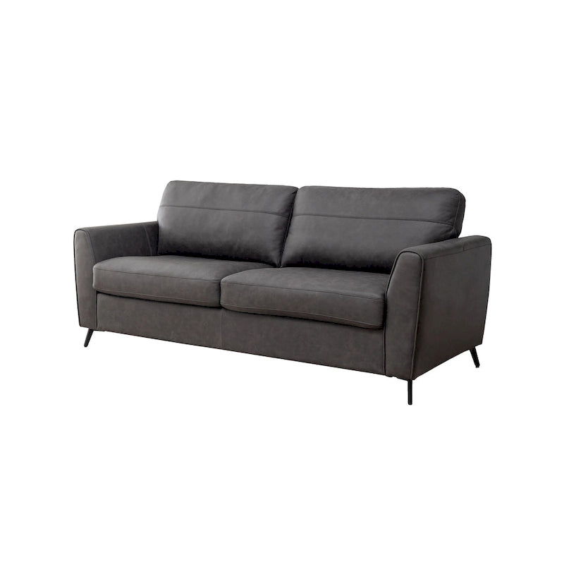 Divano letto moderno in similpelle