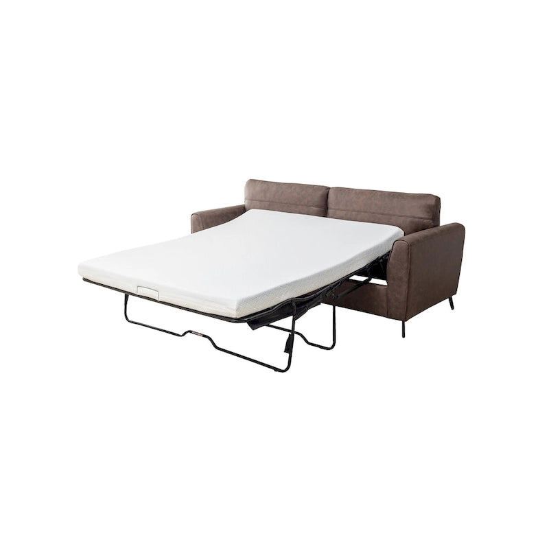 Divano letto moderno in similpelle