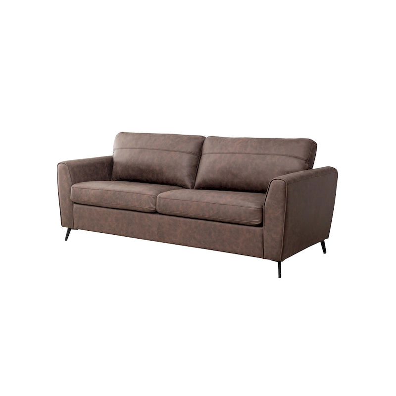 Divano letto moderno in similpelle