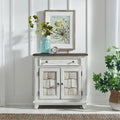 River Place Riverstone Mobiletto Accento Bianco e Tabacco