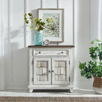 River Place Riverstone Mobiletto Accento Bianco e Tabacco
