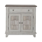 River Place Riverstone Mobiletto Accento Bianco e Tabacco
