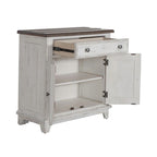 River Place Riverstone Mobiletto Accento Bianco e Tabacco
