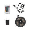 Mobile TV galleggiante a parete con illuminazione LED a 16 colori