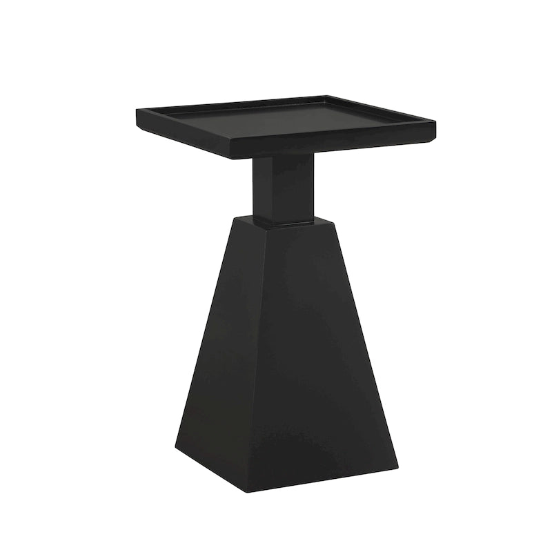 Tavolino scultoreo contemporaneo in legno