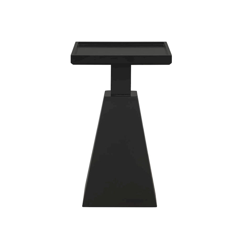 Tavolino scultoreo contemporaneo in legno