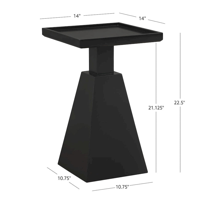 Tavolino scultoreo contemporaneo in legno