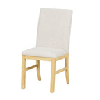 Set da pranzo allungabile da 7 pezzi, 183 cm, con prolunga a farfalla e 6 sedie