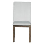 Set da pranzo allungabile da 7 pezzi, 183 cm, con prolunga a farfalla e 6 sedie